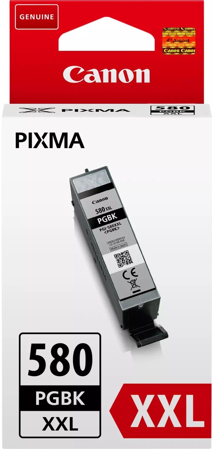 Canon PGI-580XXL Black Ink Cartridge PIXMA TR7550 TR8550 TS6150 (1970C001)