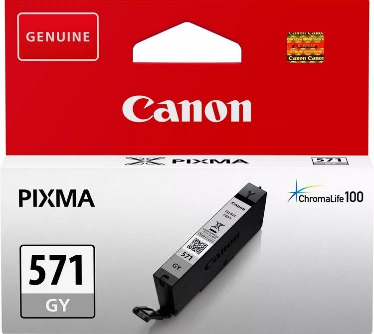 Canon CLI-571 Grey Ink Cartridge PIXMA MG7750 (0389C001AA)