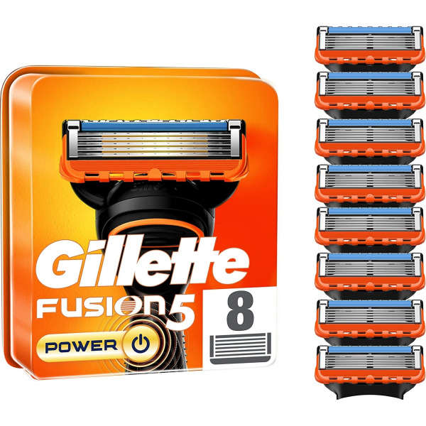 Gillette Fusion5 Power Razor Blades - 8 Pack